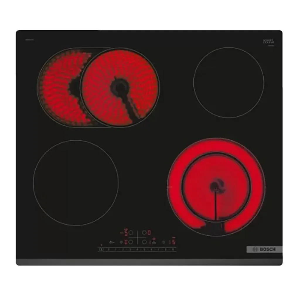 Pkn631fp2e Induktionskomfur 60 Cm 4 Blus fra Bosch – produktbillede