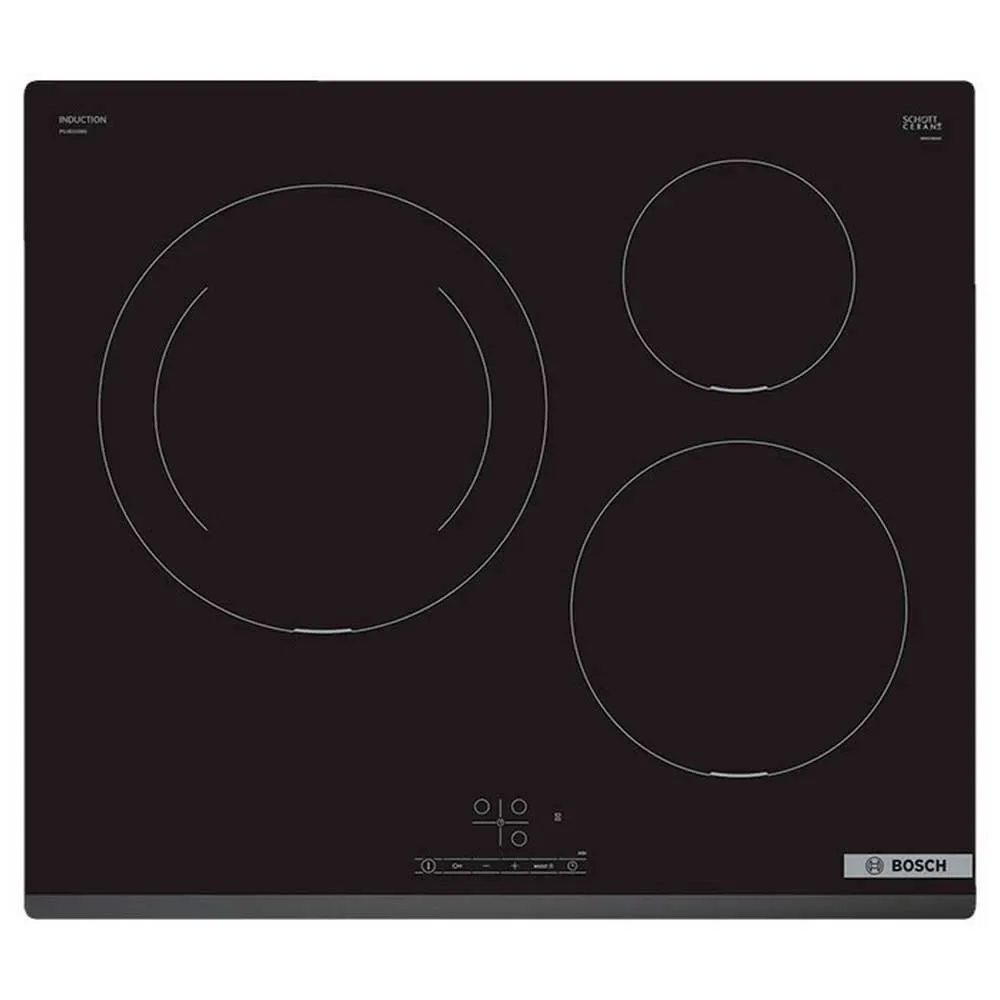Puj631bb5e Induktionskomfur 60 Cm 3 Blus fra Bosch – produktbillede