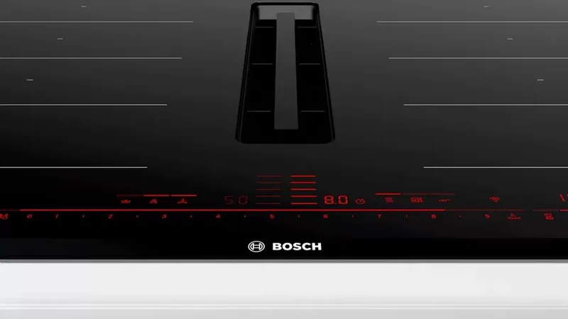 PXX875D67E - Serie 8 - Inbouw kookplaat - 80 cm - 4 kookzone(s) by Bosch in Black – product photo