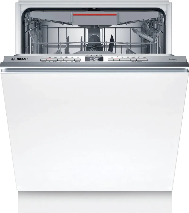SBV6YCX02E - Vaatwasser - inbouwvaatwasser - Volledig integreerbaar - PerfectDry met zeolith: perfecte droogresultaten met een laag energieverbruik - Energielabel A - Besteklade - Extra Hoog model by Bosch – product photo