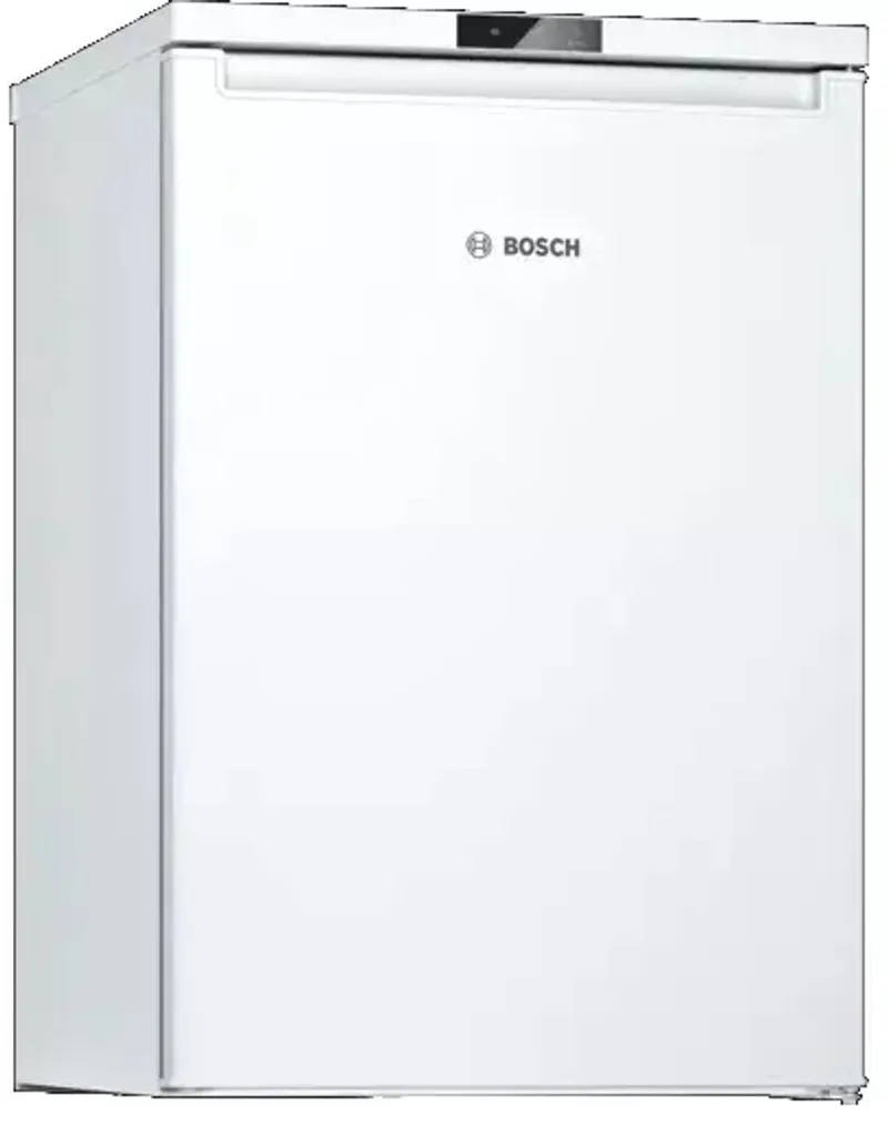 Serie 2 - GTV15NWEB - Tafelmodel vriezer - 85 x 56 cm - 83 Liter - SuperFreezing: beschermt diepvriesproducten tegen ontdooien by Bosch in White – product photo