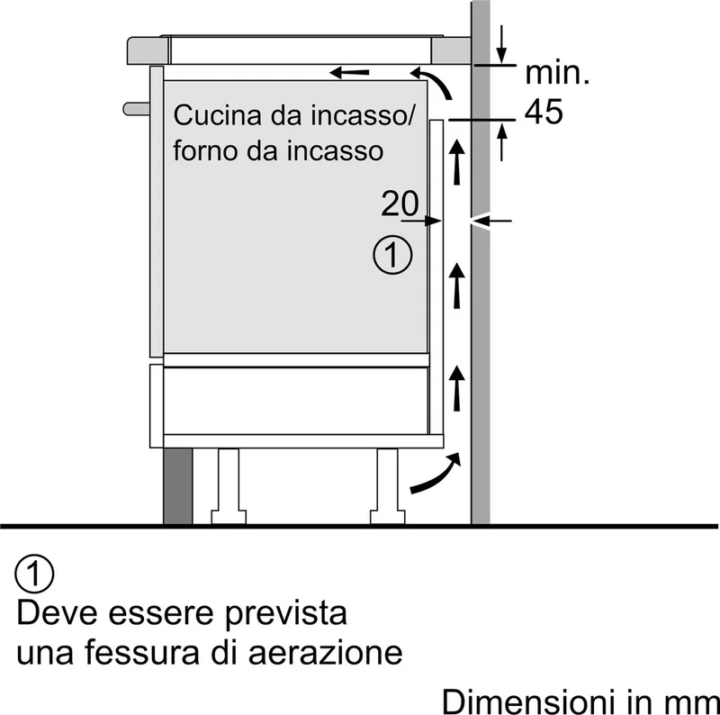 Serie 2 PUG61RAA5E kookplaat Ingebouwd 60 cm Inductiekookplaat zones 4 zone(s) fra Bosch i Sort – produktbillede