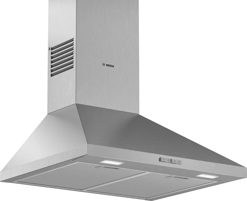 Serie | 2, Wandschouwkap 60 cm, trapezium by Bosch in Rvs – product photo