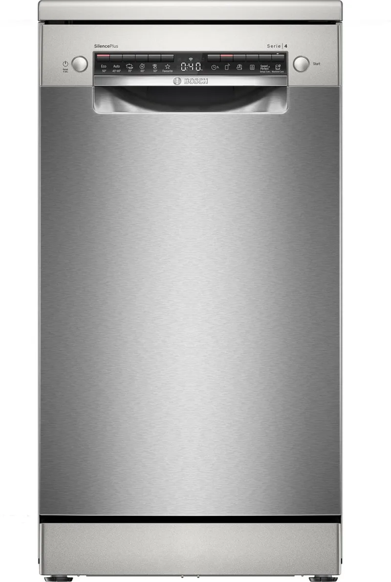 Serie 4 SPS4EMI24E vaatwasser Vrijstaand 10 couverts by Bosch in Roestvrijstaal – product photo