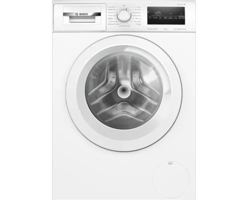 Serie 4 WAN28258FR wasmachine Voorbelading 8 kg 1400 RPM - FR Display von Bosch in Weiß – Produktfoto