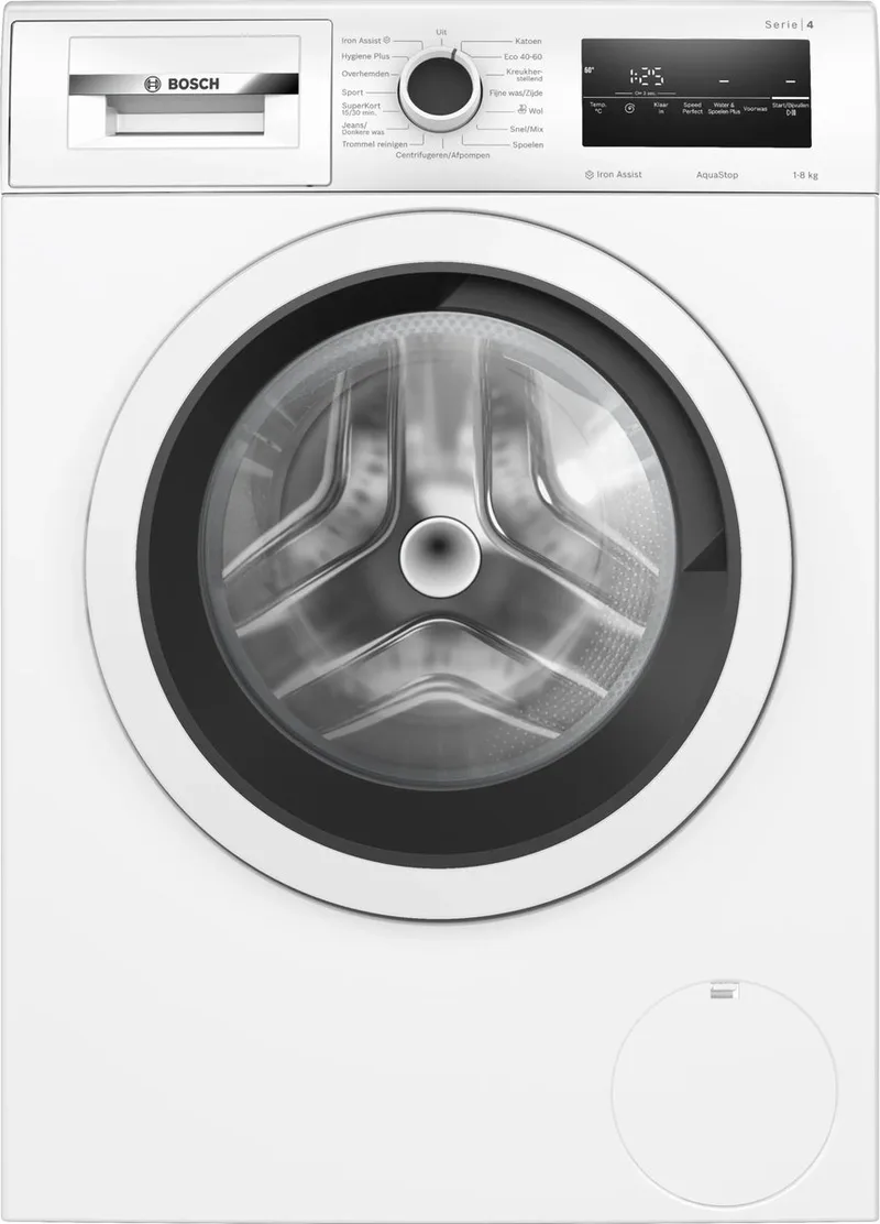 Serie 4 WAN28273NL wasmachine Voorlader 8 kg 1400 RPM by Bosch in White – product photo