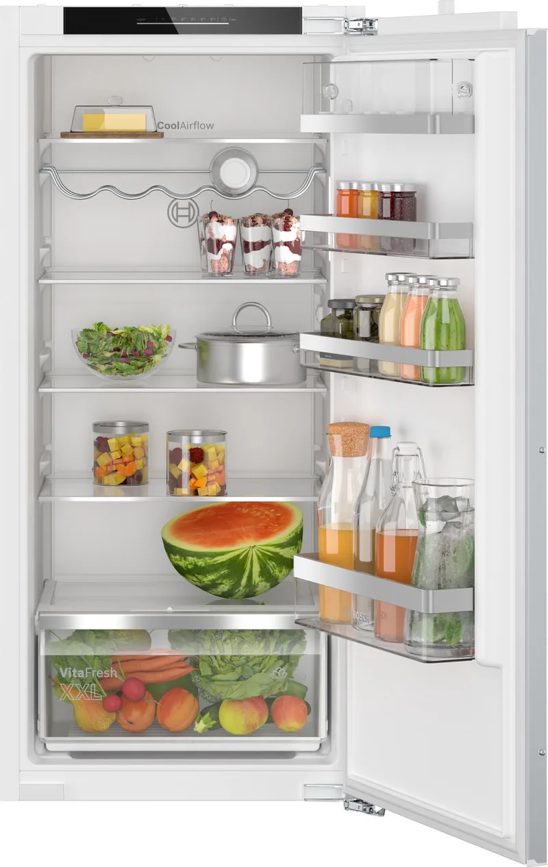Serie 6 KIR41ADD1 - Inbouwkoelkast inhoud 204 liter VitaFresh XXL lade 56 x 123 cm 28dB silent by Bosch – product photo