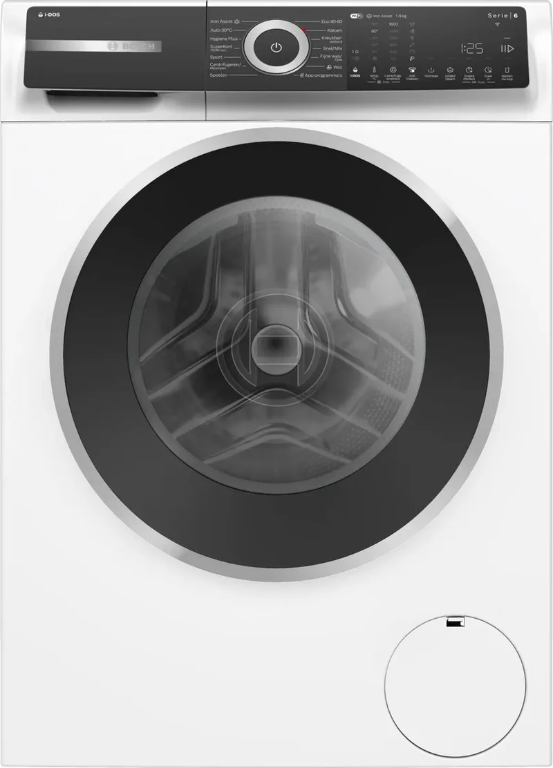 Serie 6 WGH246A5NL wasmachine Voorlader 9 kg 1600 RPM de Bosch en Blanc – photo produit