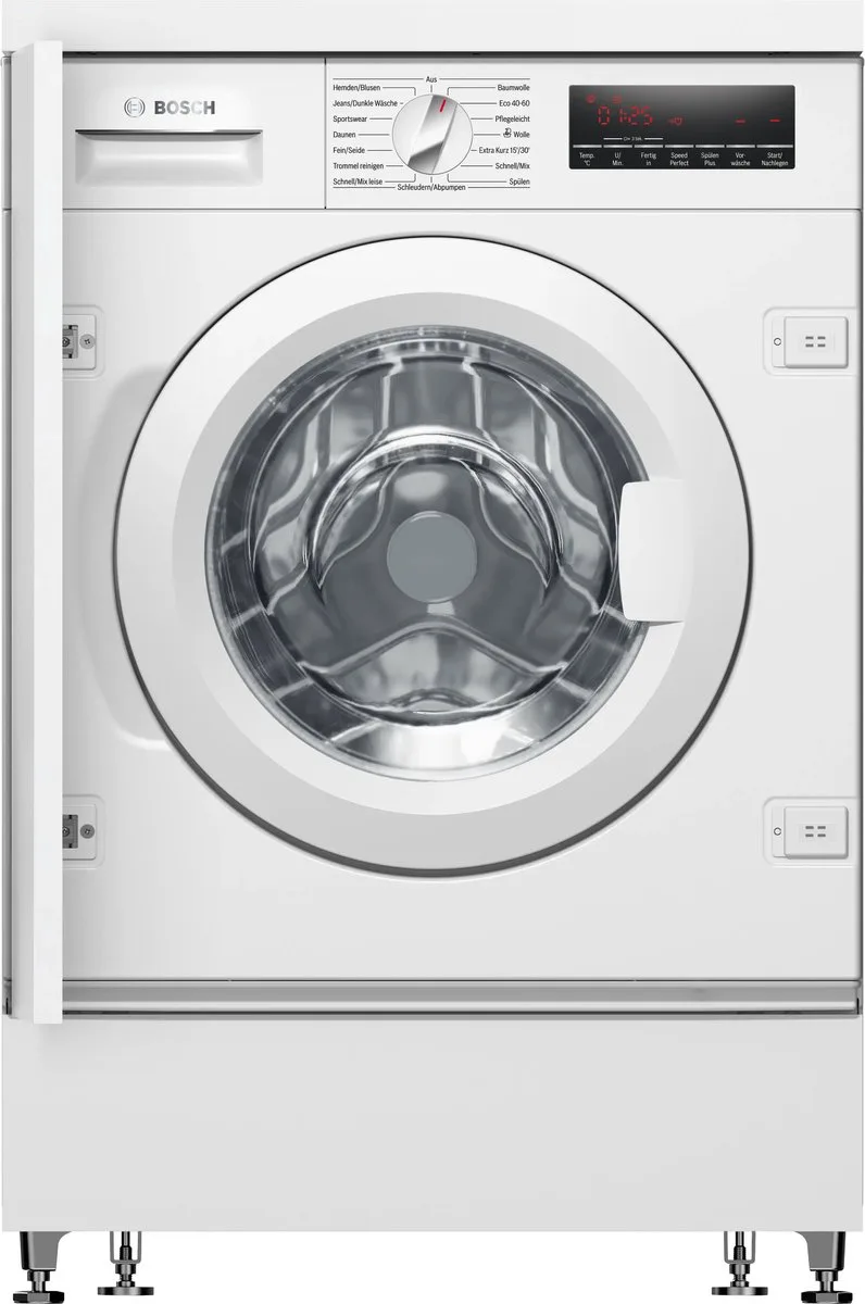 Serie 8 WIW28443 wasmachine Voorlader 8 kg 1400 RPM by Bosch in White – product photo