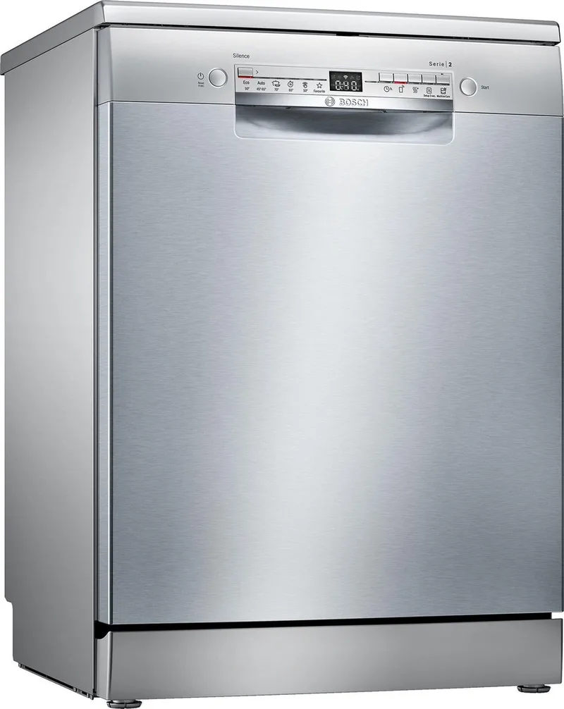 SMS2HTI54E - Serie 2 - Vrijstaande vaatwasser - RVS - Home Connect by Bosch in Inox – product photo