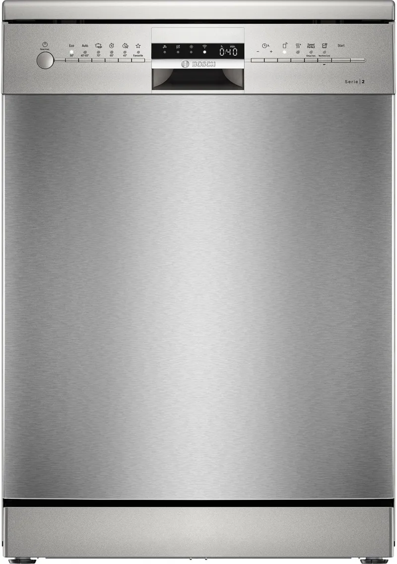 SMS2ITI65E - Serie 2 - Vrijstaande Vaatwasser - 60 cm - 12 Couverts de Bosch en Geborsteld staal anti-fingerprint – photo produit