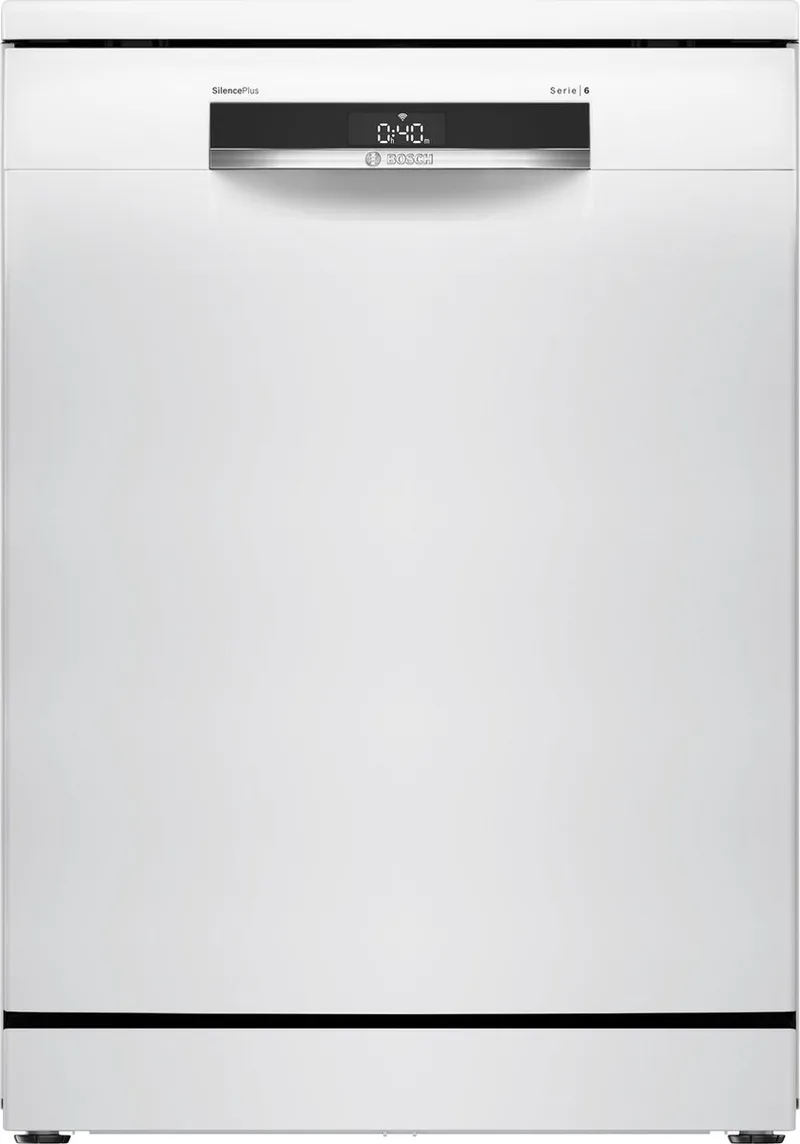 SMS6ECW15E - Serie 6 - Vrijstaande vaatwasser - 60 cm - Energielabel A - Home Connect von Bosch in Weiß – Produktfoto