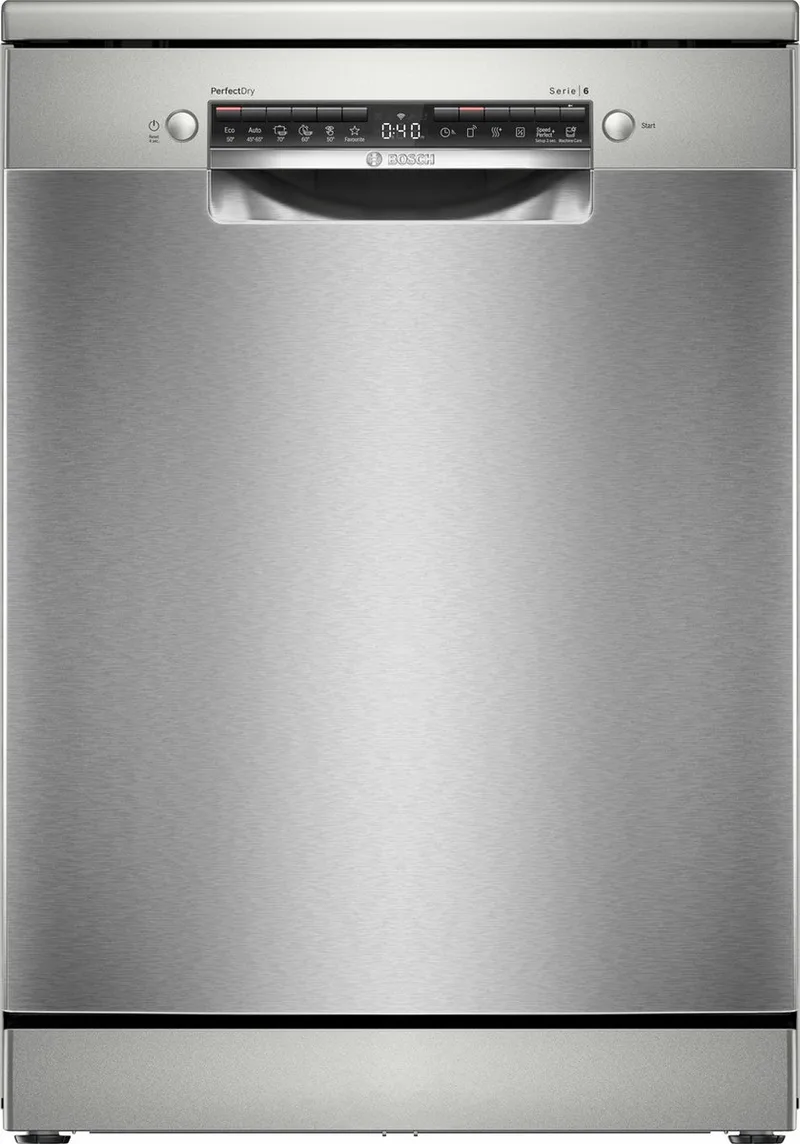 SMS6TCI00E - Serie 6 - Vrijstaande Vaatwasser - Energielabel A - Home Connect by Bosch in Rvs – product photo