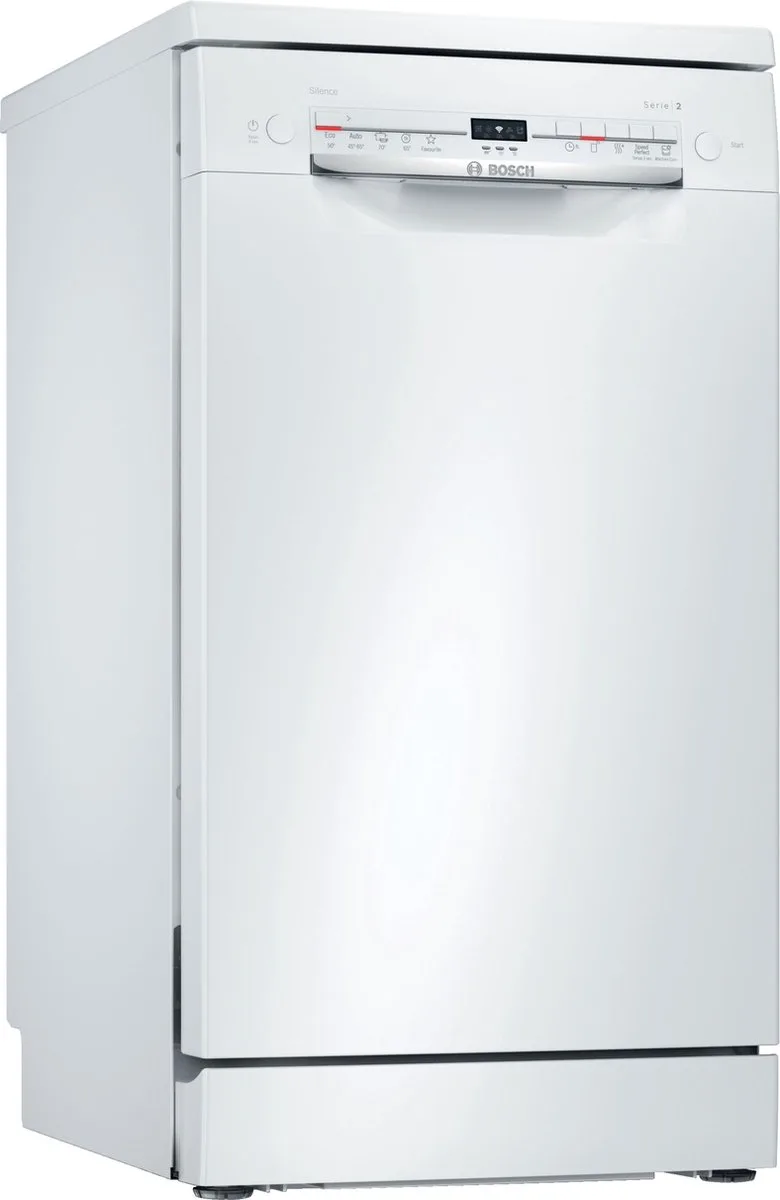 SPS2IKW04E - Serie 2 - Vrijstaande vaatwasser van Bosch in Wit – productfoto