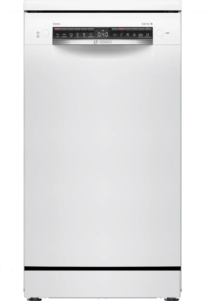 SPS4EMW61E - Serie 4 - Vrijstaande Vaatwasser by Bosch in White – product photo