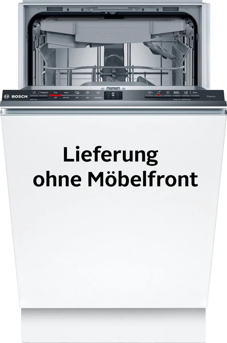 SPV2HMX42E inbouw vaatwasser 45 cm fra Bosch i Hvid – produktbillede