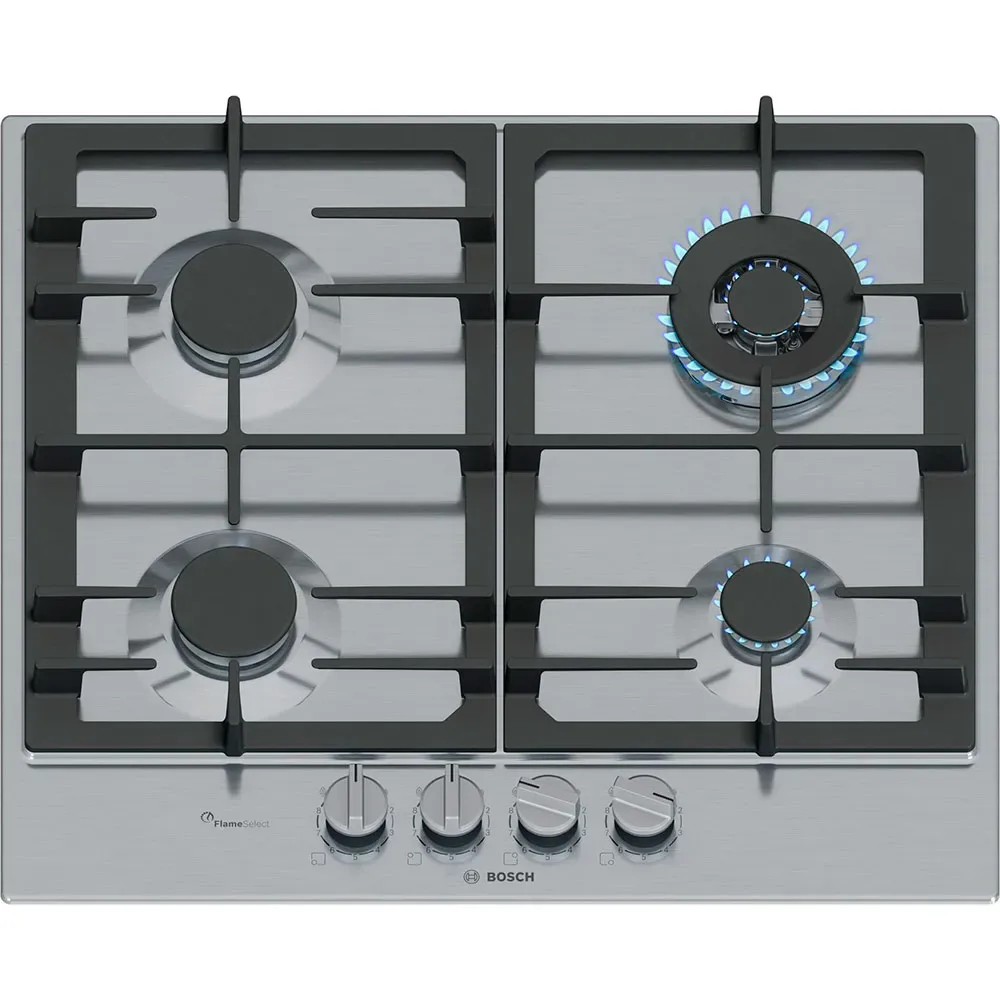 Serie 6 Pch6a5i90 60 Cm Gaskomfur 4 Blus fra Bosch – produktbillede