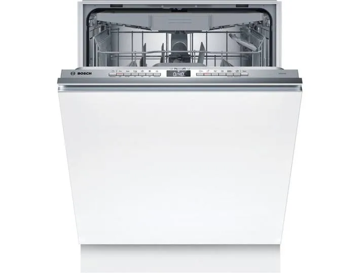 vollintegrierbarer Geschirrspüler Serie 4 SBV4HVX14E, 14 Maßgedecke, Info Light - erlischt bei Beendigung des Spülvorgangs, flexible Körbe von Bosch – Produktfoto