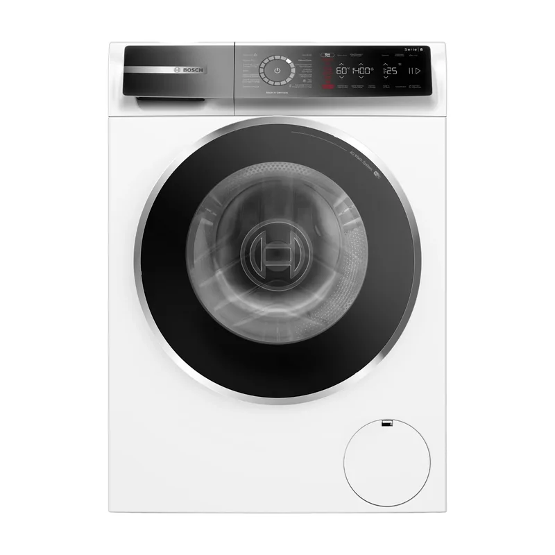 WGB2440BFG Serie 8 Wasmachine, 9 kg, 1400 rpm, Energieklasse A, NL/FR paneel, Wit de Bosch – photo produit
