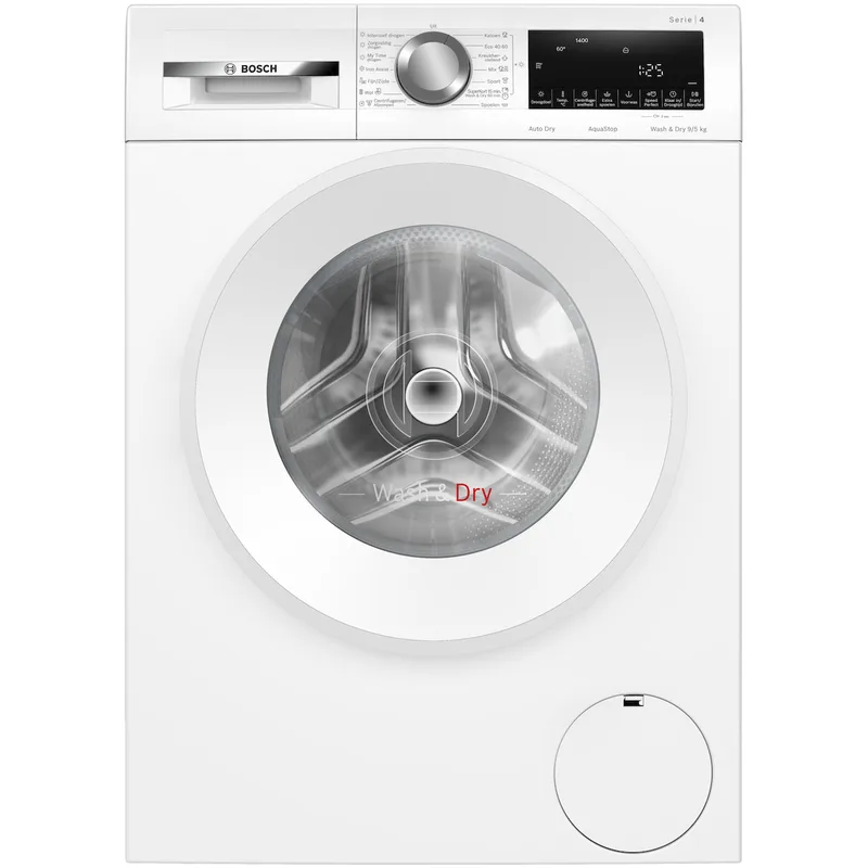 WNA14419NL EXCLUSIV Was-droogcombinatie Wit van Bosch – productfoto