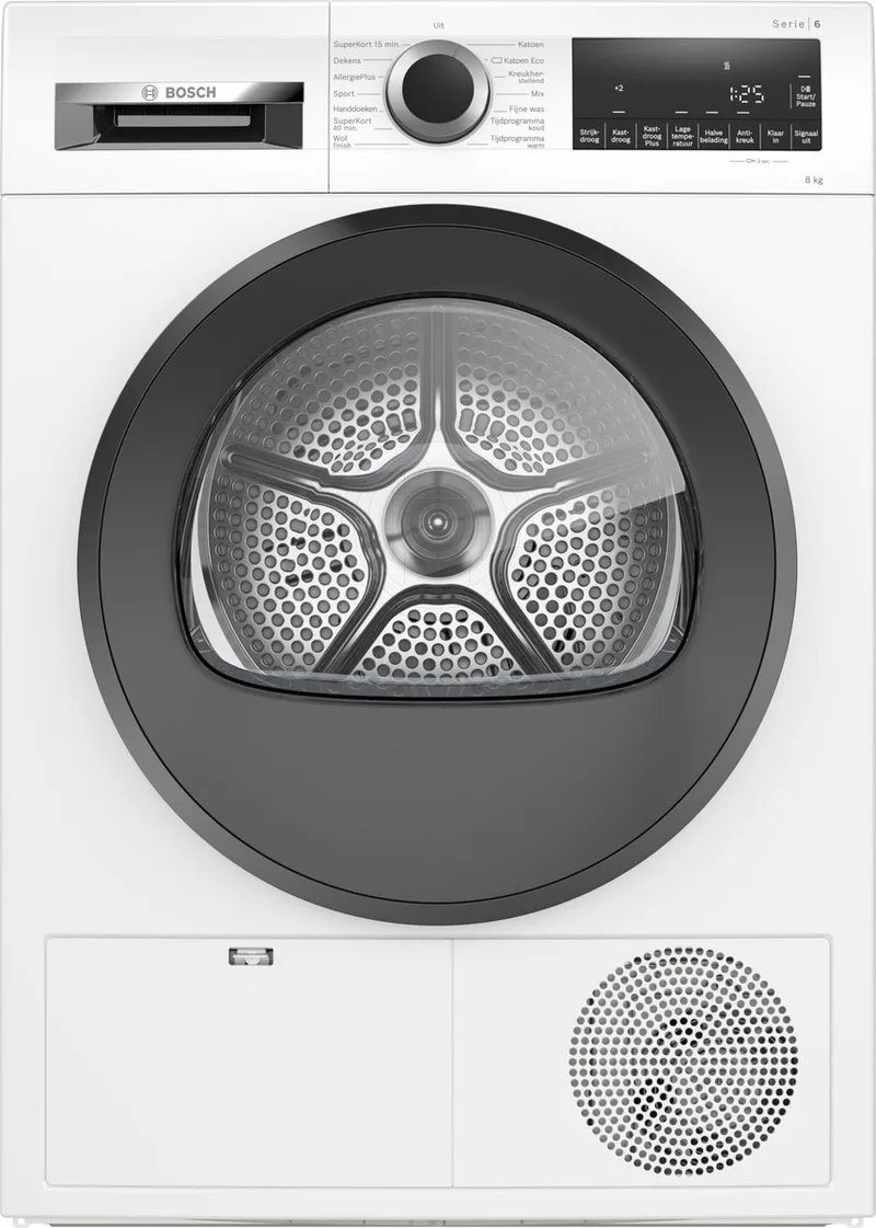 WPG23172NL - Condensdroger - 8 kg Capaciteit - Zwart/Grijs de Bosch en Blanc – photo produit