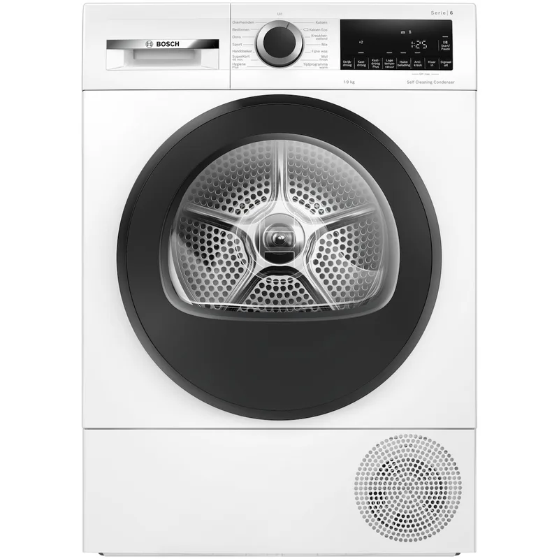 WQG245D7NL Warmtepompdroger Wit von Bosch – Produktfoto