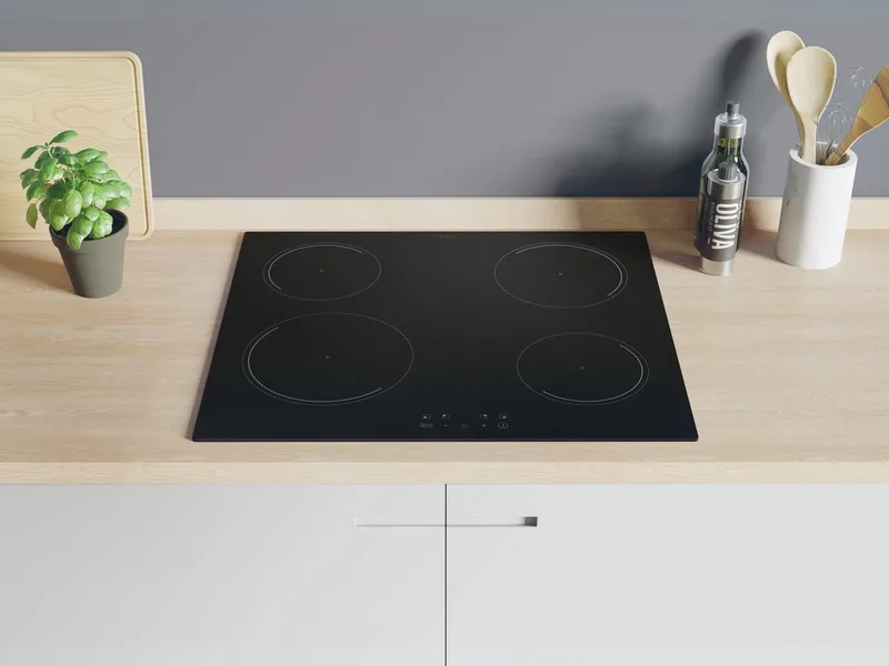 Idea CI642CBB/1 Ingebouwd 60 cm Inductiekookplaat zones 4 zone(s) fra Candy i Sort – produktbillede