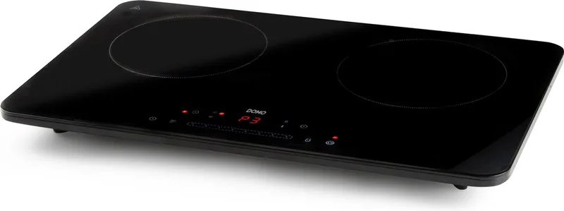 DO333IP Inductiekookplaat - 2 pits - 3500W - 20cm by Domo in Black – product photo