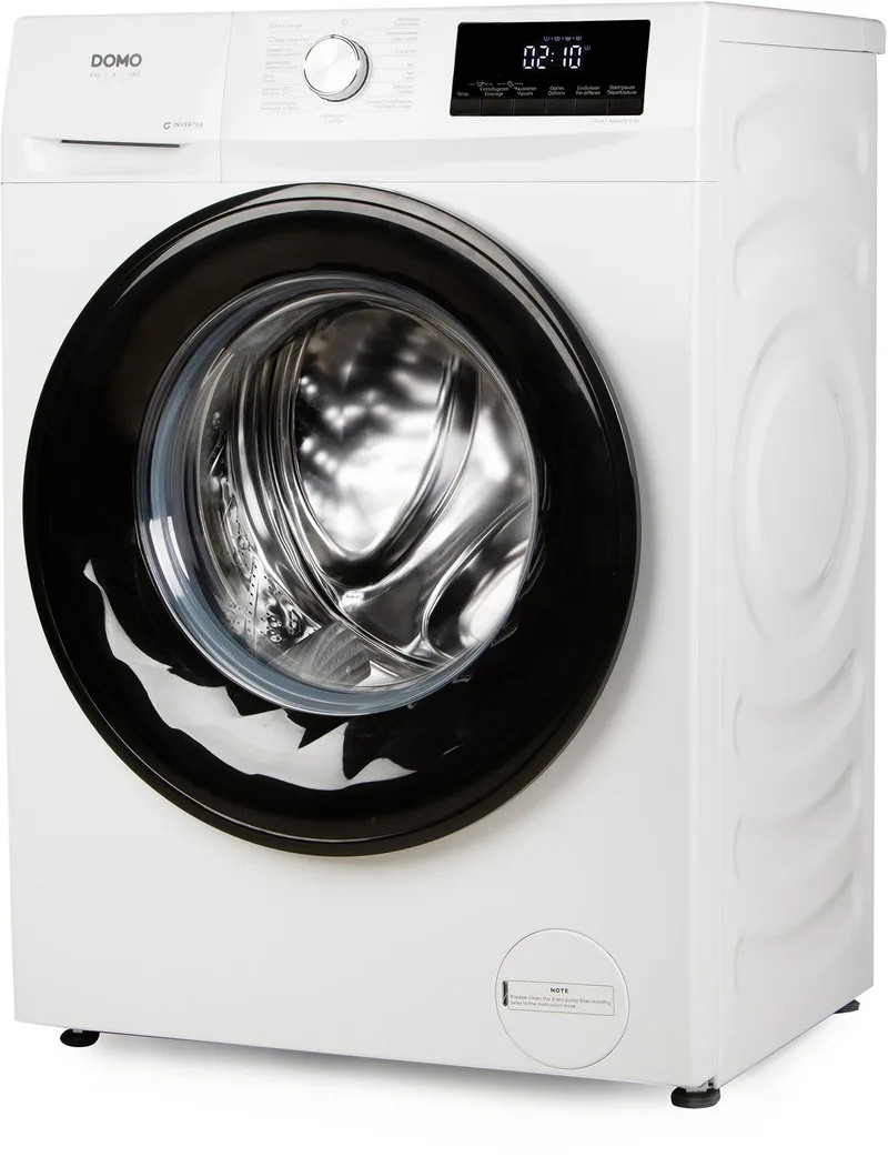 DO95501TD Droogkast - Wasdroger Warmtepompdroger – 8 kg van Domo in Wit – productfoto