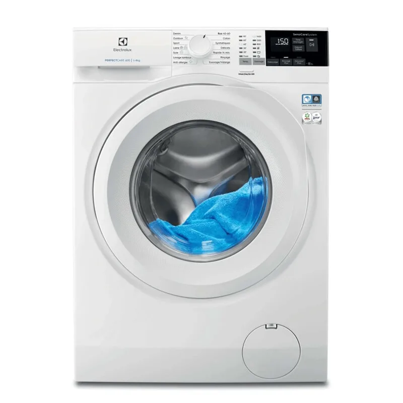 EW6F4109RA Lave-linge frontal pose libre - 9 kg - 1400 tours/min - Blanc - Classe A de Electrolux – photo produit
