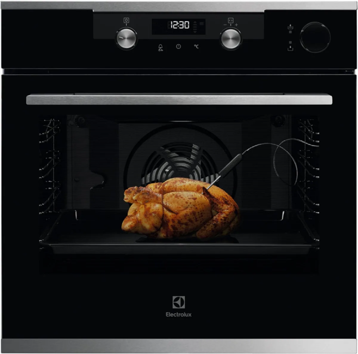KOCDH71X - Inbouwoven - 72 liter - Energielabel A - 56 cm - hetelucht by Electrolux in Roestvrijstaal – product photo