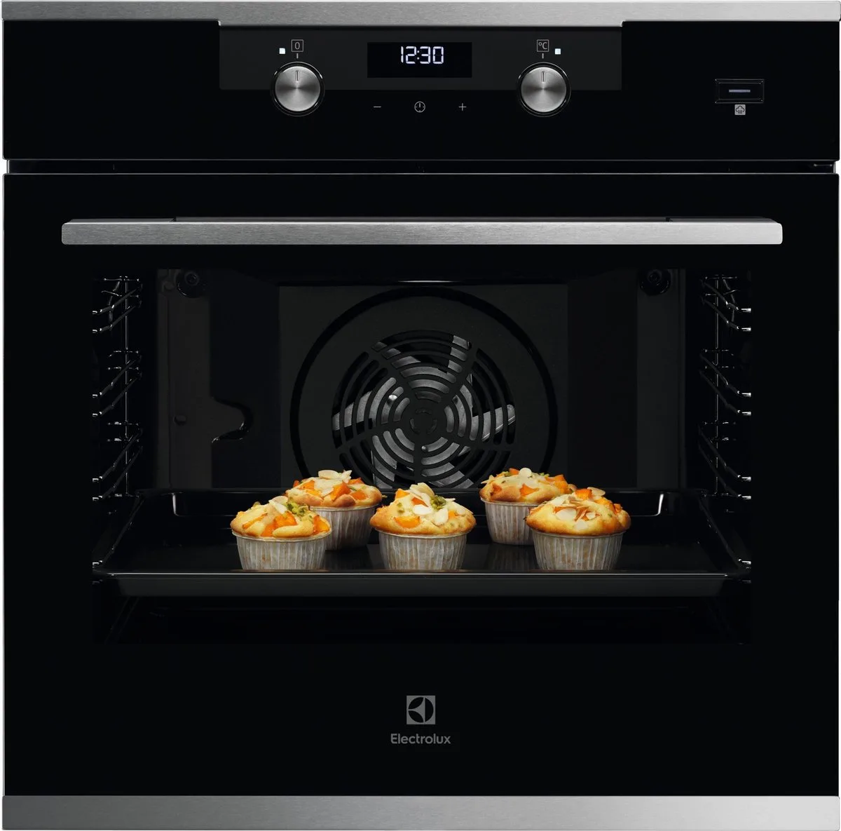 KODEH70X - Inbouwoven - 72 liter - Energielabel A - 2990 W - hetelucht by Electrolux in Roestvrijstaal – product photo