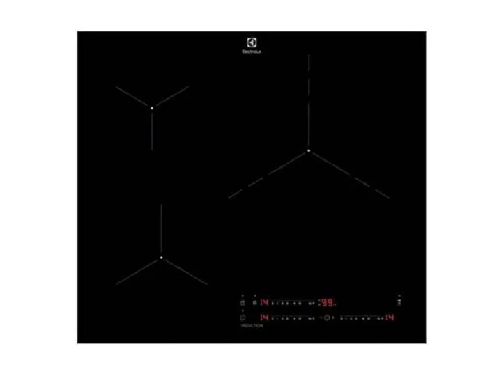 LIT6340CK Induktionskochfeld, 60 cm, 3 Kochzonen, Hob2Hood-System, PowerBoost-Funktion, unabhängige Schieberegler, Einzel-Timer, Schwarz fra Electrolux – produktbillede