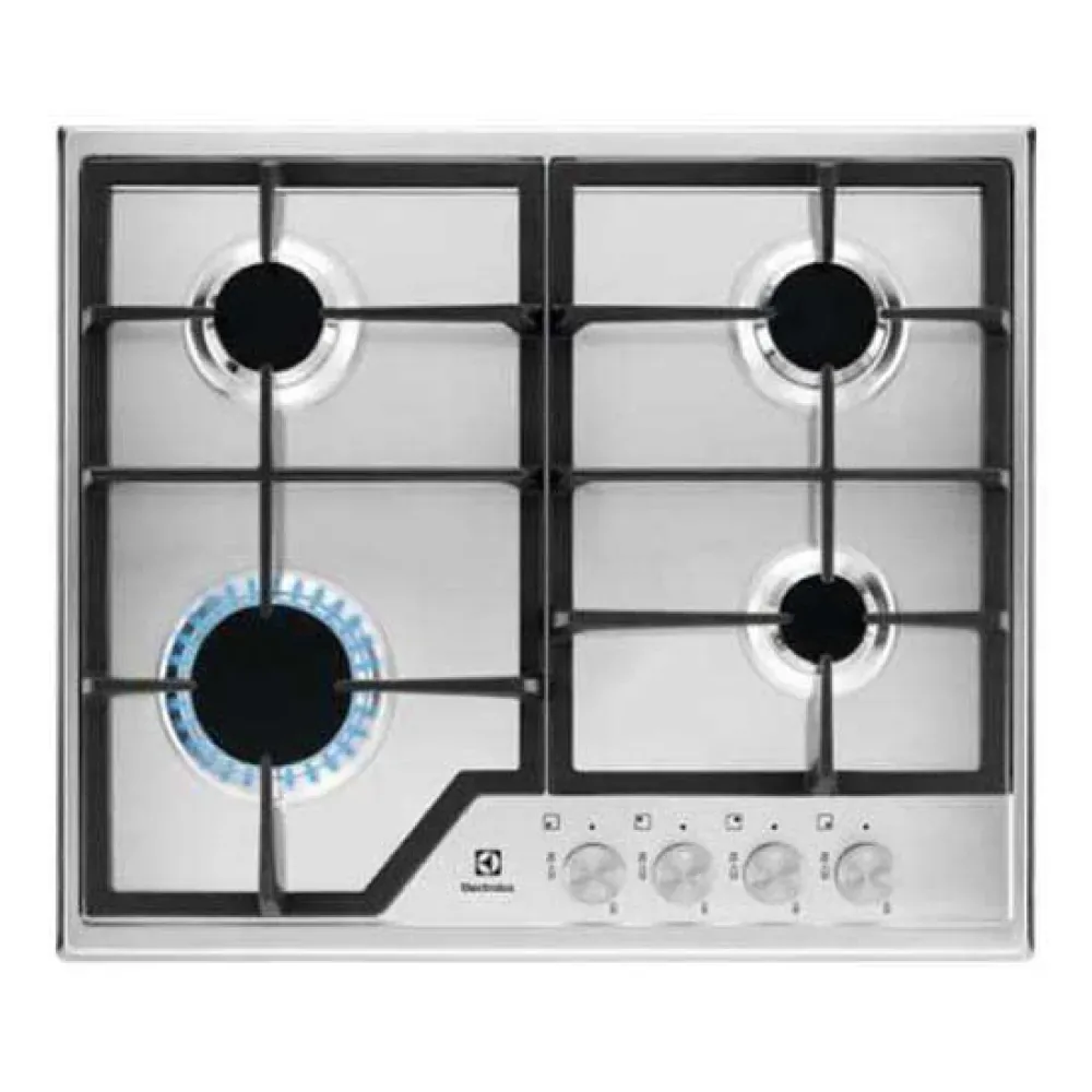 Egs6426sx Gaskomfur 60 Cm 4 Blus fra Electrolux – produktbillede
