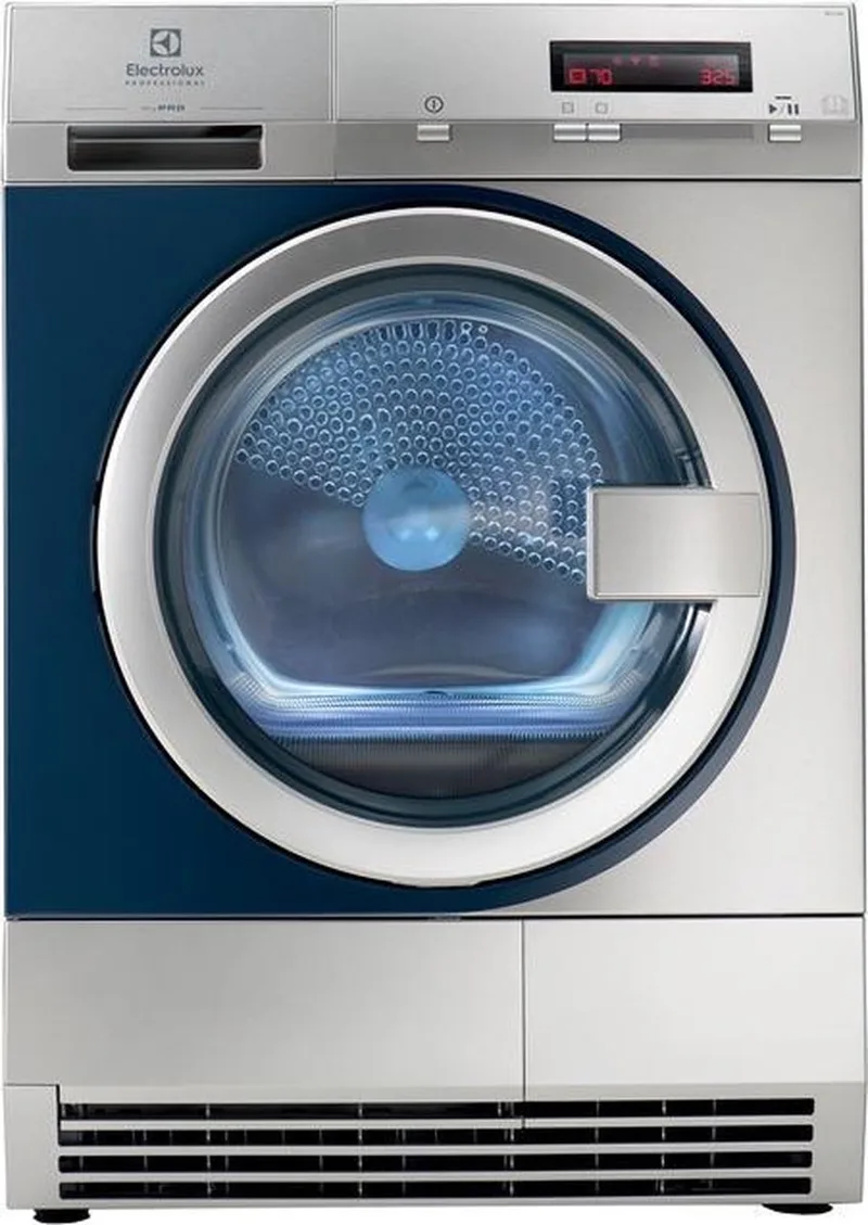 TE1120P wasdroger Vrijstaand Voorbelading 8 kg Professional by Electrolux in Roestvrijstaal – product photo