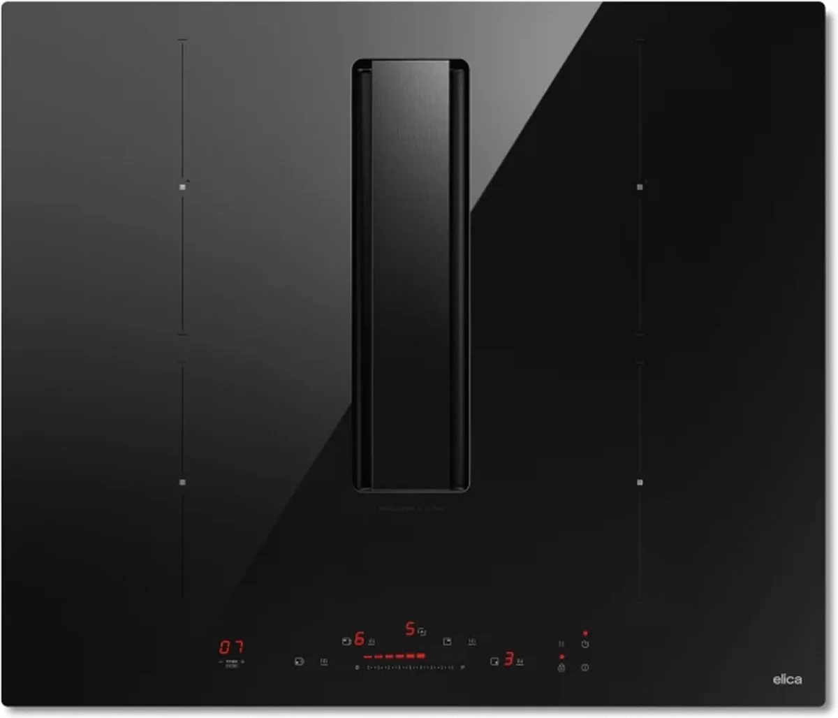 Inductiekookplaat Elica NikolaTesla Alpha B 60 cm 7400 W de Elica en Noir – photo produit