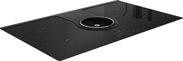 NikolaTesla ONE BL/A/83 – Inductiekookplaat met afzuiging – 83 cm – Luchtafvoer & Recirculatie – glas