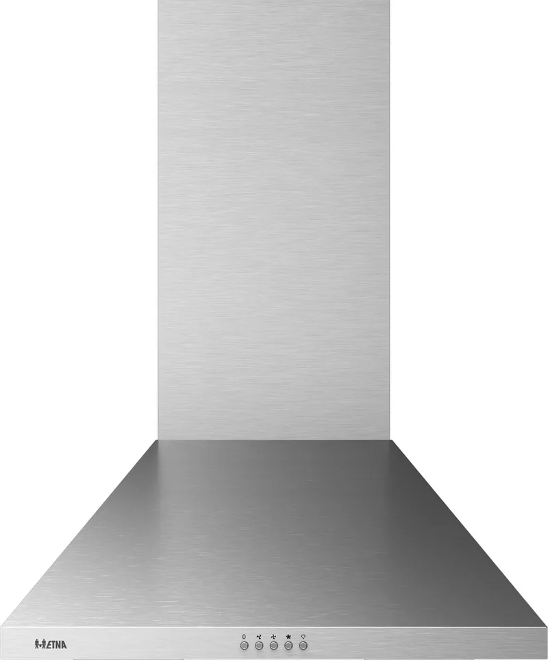 AP461RVS ETNA - Schouwkap - 60 cm - 3 Snelheden - Druktoetsen - LED spots - Energielabel A+ - Afvoer naar buiten of recirculatie by ETNA in Rvs – product photo