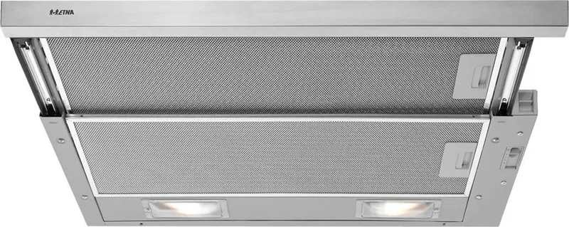AV560RVS - Vlakscherm afzuigkap - 60 cm von ETNA in Zilvergrijs – Produktfoto