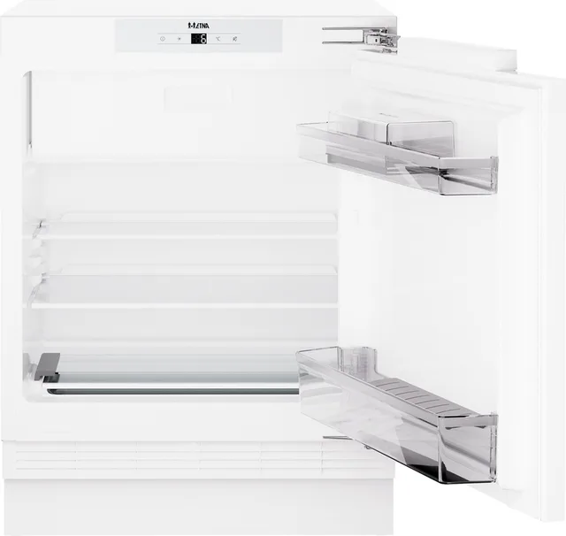KVO682 - Onderbouw koelkast met vriesvak, 82 cm - Elektronische Thermostaat - Energieklasse E - LED display - Supercool - FastFreeze - Transparante Groentebak