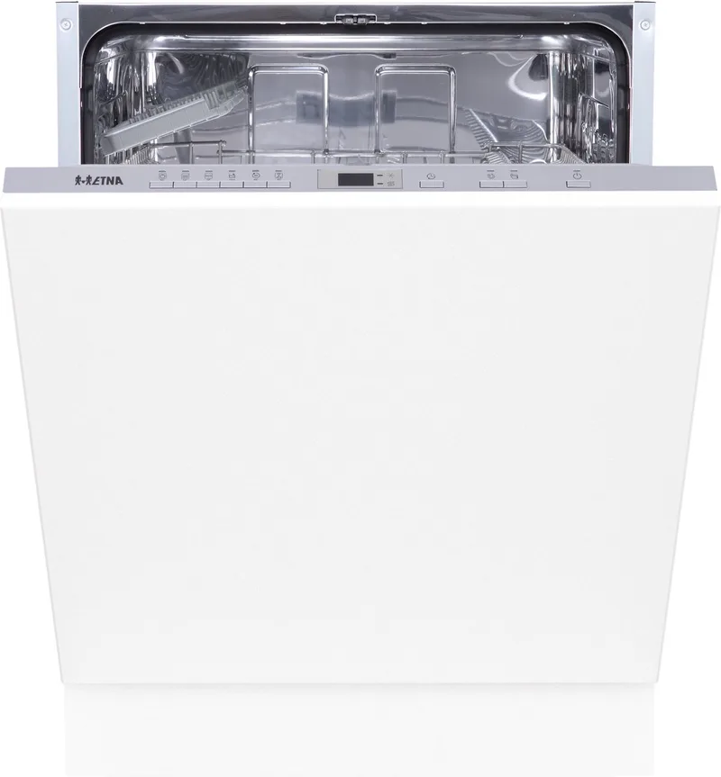 VW642N - inbouw vaatwasser - 14 couverts - 6 programma’s - LED binnenverlichting - drogen met restwarmte - Zuinig en stil by ETNA in Zilvergrijs – product photo