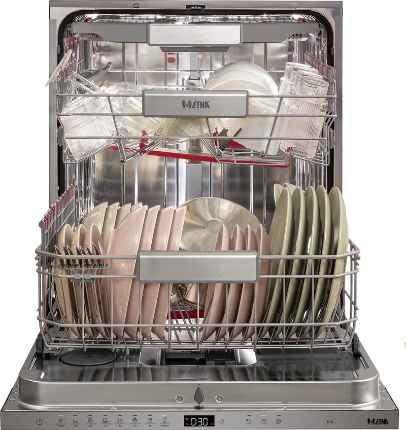 VW938CP – Volledig geïntegreerde vaatwasser – 16 couverts – Energieklasse A – 10% – 38 dB – FanDry – ConnectLife – Automatische deuropening – 60 cm de ETNA en Blanc – photo produit