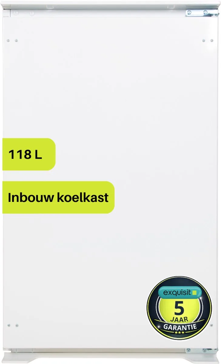 EKS131-4-E-040E - Tafelmodel Koelkast - Inbouw - Met vriesvak - 118 Liter by Exquisit – product photo