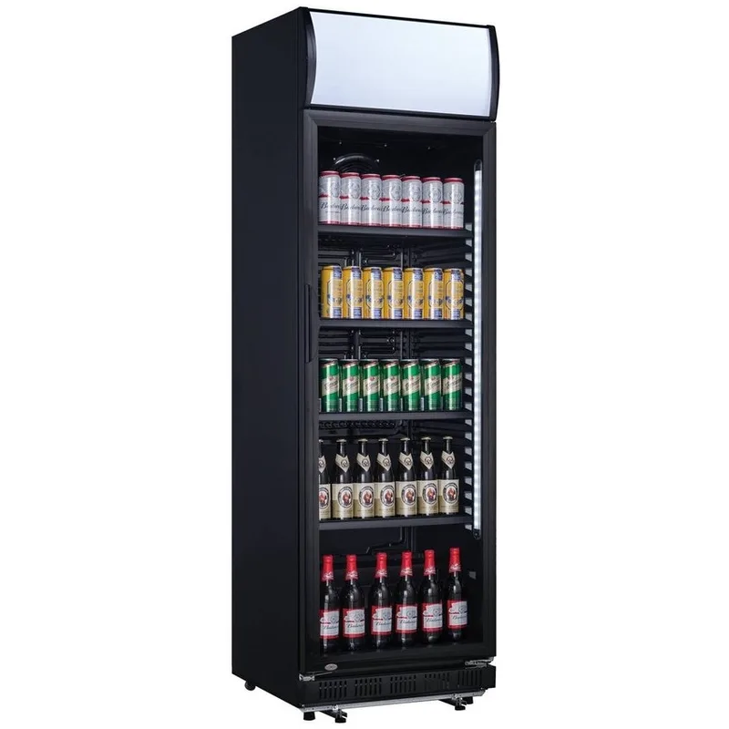 ELDC400.3XLB Koelkast zonder vriesvak Zwart de Exquisit – photo produit