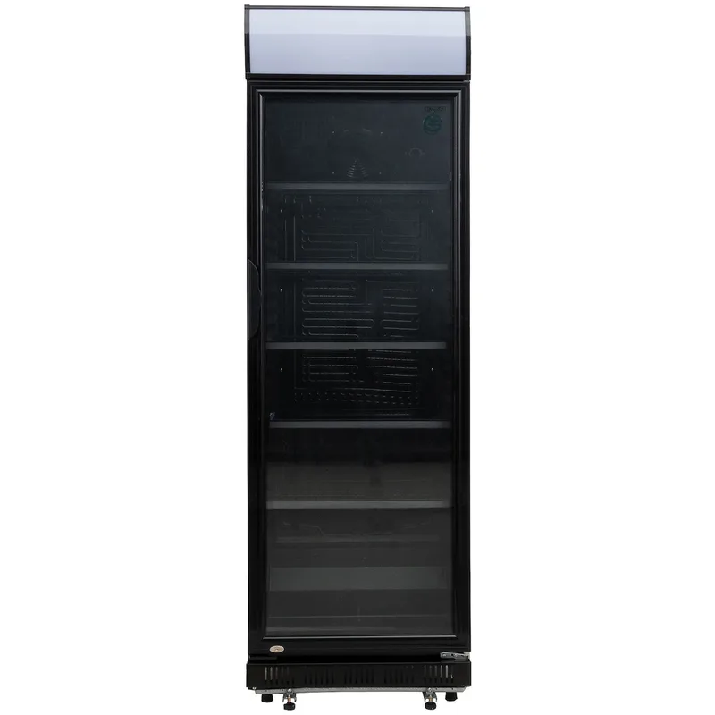 ELDC400.3XLBL Koelkast zonder vriesvak Zwart van Exquisit – productfoto