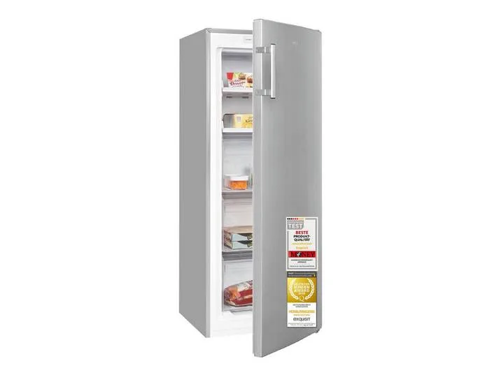 Gefrierschrank GS5231-NF-H-040D, 143 cm hoch, 54 cm breit, 4*-Gefrieren, No-Frost, Alarm, Schnellgefrieren från Exquisit – produktbild