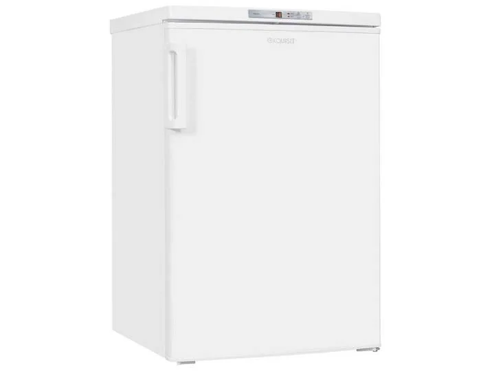 Gefrierschrank GS80-HE-040E weiss, 85,5 cm hoch, 55 cm breit, 4*-Gefrierschrank mit praktischem Griff – leicht & bequem zu öffnen de Exquisit – photo produit