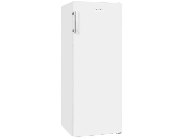 Gefrierschrank NoFrost GS231-NF-H-040C weiss, 143 cm hoch, 54 cm breit, 4*-Gefrierschrank No Frost mit LED-Anzeige & praktischem Griff från Exquisit – produktbild