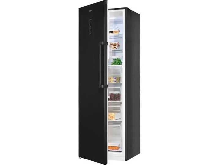 Gefrierschrank NoFrost GS295-NF-H-040C inoxlook-az, 185 cm hoch, 60 cm breit, Viel Platz, starke Gefrierleistung & No Frost für eisfreies Gefrieren van Exquisit – productfoto