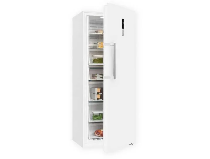 Gefrierschrank NoFrost GS380-NF-H-050D weiss, 185,5 cm hoch, 71 cm breit, Türanschlag wechselbar van Exquisit – productfoto